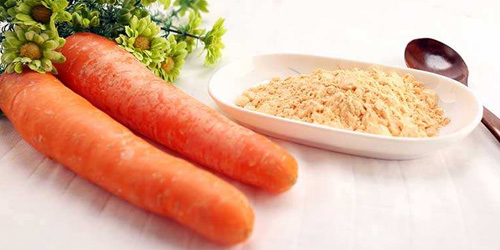 Carrot powder: Enhance immunity, Supplement vitamin A